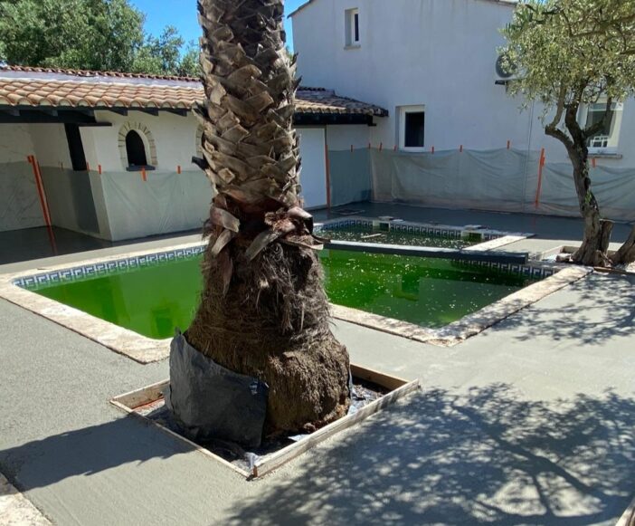Dallage aménagement extérieur Aigues Mortes