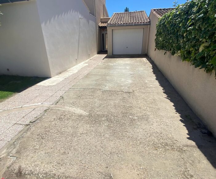 Réalisation d'un dallage en béton imprimé 2